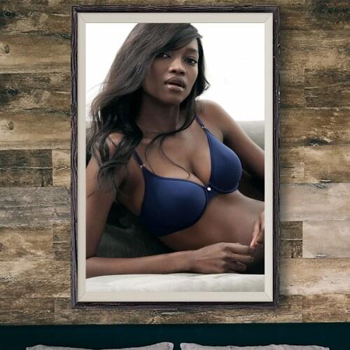 E173 Oluchi Onweagba Sexy Model Movie Star Wall Silk Cloth Poster Art Home Decoration Gift