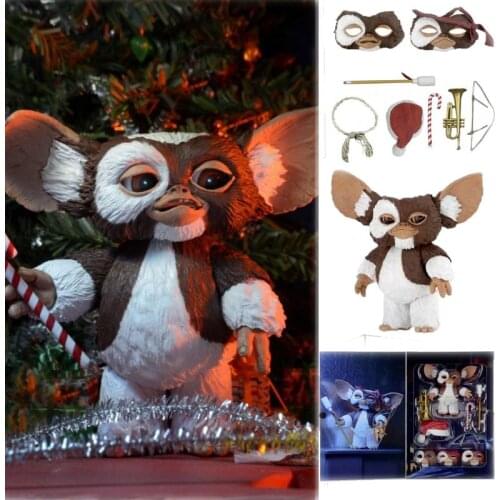 NECA Action Figure Movie Gremlins Christmas Edition Gremlins Figures Collectable Model Toy Gift Doll 12cm/4.8inch