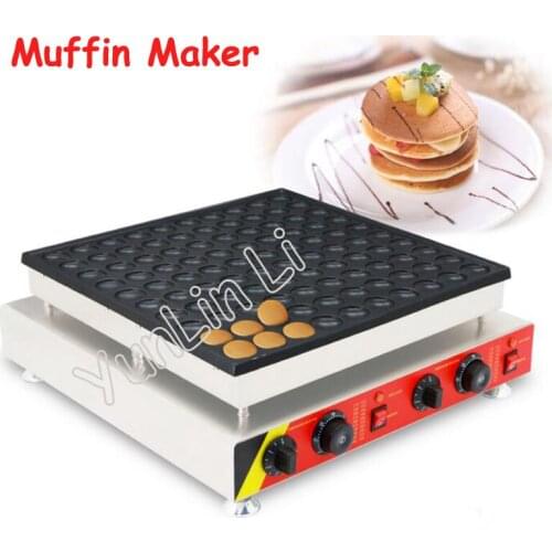 Commercial 100 Holes Muffin Maker Waffle Maker Iron Baking Machine Small Muffin Machine NP-545