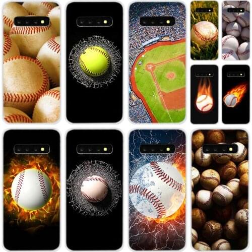 Soft TPU Case Cover For Samsung Galaxy S11 S21 S20 S10 S9 S8 Plus Lite S7 Edge E Ultra Baseball Sport