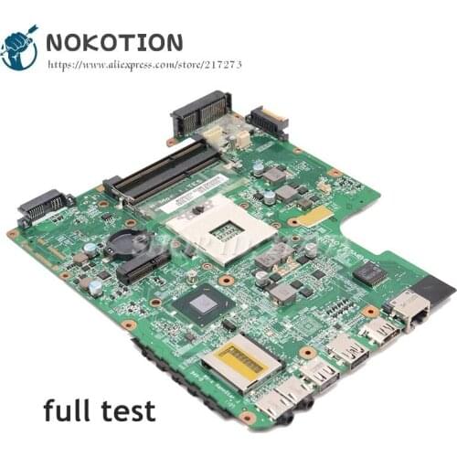 NOKOTION for TOSHIBA satellite L740 L745 Laptop motherboard HM65 DDR3 UMA HD A000093450 DATE5MB16A0 Mainboard