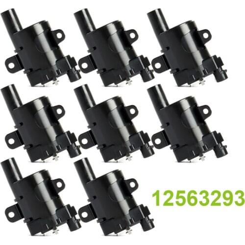 8PCS/Lot New Ignition Coil For Chevy Silverado Express GMC Savana Sierra Yukon Buick Cadillac Car Accessories 12563293 10457730