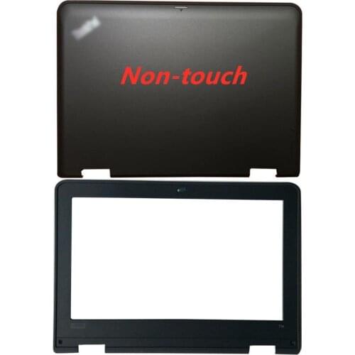NEW Top Back Cover For Lenovo ThinkPad YOGA 11E Laptop LCD Back Cover/Front Bezel Touch/Non-touch Laptop Notebook Case