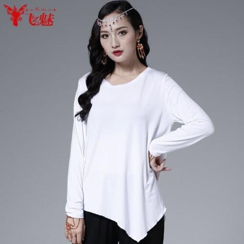 2017 new belly dance costmes top womes Modal loose tops