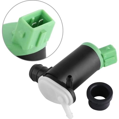 Car Windshield Washer Pump Windscreen Wiper Washer Motor Pump For Peugeot 106 206 306 406 806 2-Pin Pump Dropshipping