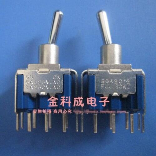 Original new 100% toggle switch 8GA2012-Z 6A 125V 3A 250V