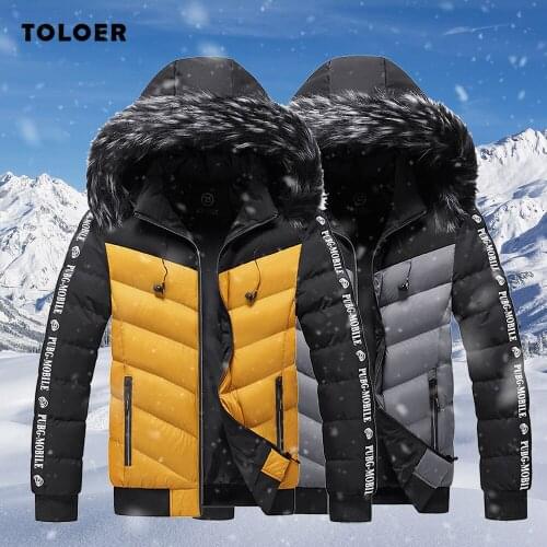 2021 Men Parka Coat Winter Warm Jacket Thicken Casual Mens Coat Hooded Zipper Windproof Mens Jackets Cotton Outerwear Size 5XL