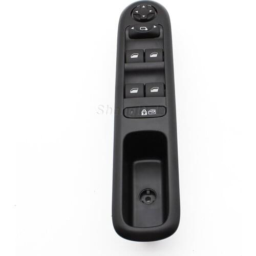 For Peugeot 3008 5008 Manual Power Window Control Switch Window Lifter Switch Button Panel Left Driver Side 96650621ZD 6490X6