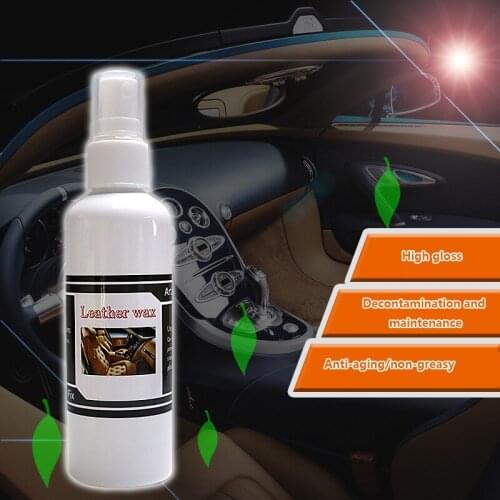 Automotive Interior Plastic Parts Retreading Agent Car Leather Seat Coating Renovated Wax Instrument Panel Car Wash Maintenance