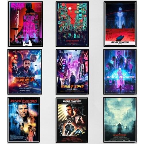 Hot Blade Runner 2049 Vintage Movie Film Gift Modern Poster Print Painting Canvas Art Wall Pictures Home Decor quadro cuadros