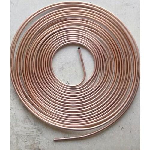 5/16 Inch OD by 65FT Aluminum Copper Plating Tubing Refrigerator 8mm 20meter LXM