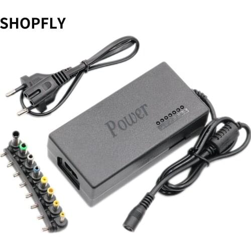Universal Power Adapter 96W 12v to 24v Adjustable Portable Charger for Lenovo Dell Toshiba HP Asus Acer Laptops