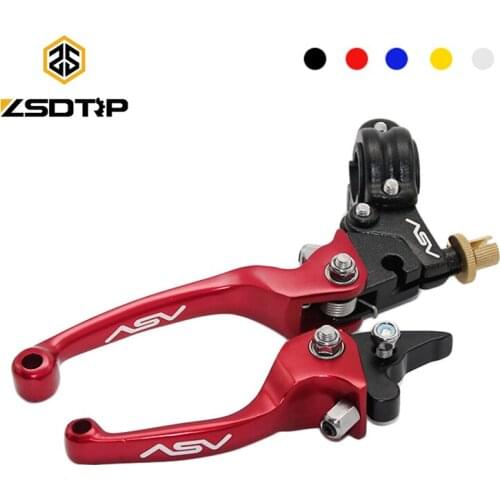 ZSDTRP 22mm CNC ASV Universal Motorcycle Brake Clutch Levers For Honda Yamaha Kawasaki Suzuki CR CRF YZF WRF KX KXF RM RMZ