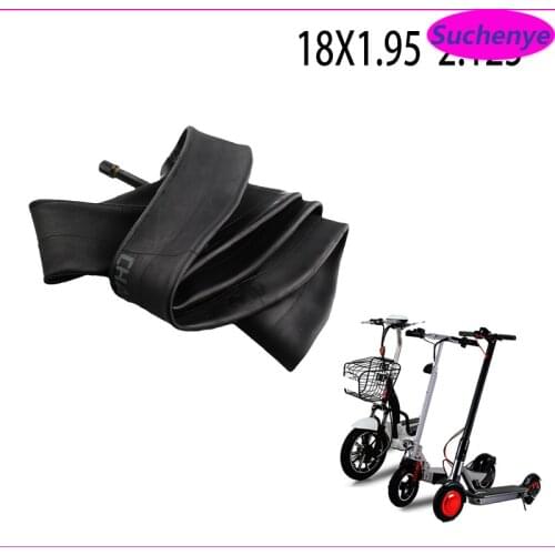 18 inch 18x2.125 Multi-style Inner Tyre for Electric Scooters and E-Bike Metal Bent Valve Bicycle motorcycle Straight tube
