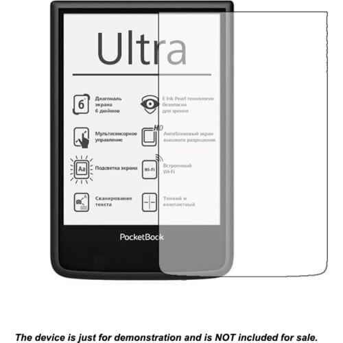 2x Clear LCD Screen Protector Guard Cover Shield Anti-Scratch Film Skin for Pocketbook Ultra eReader Accessories