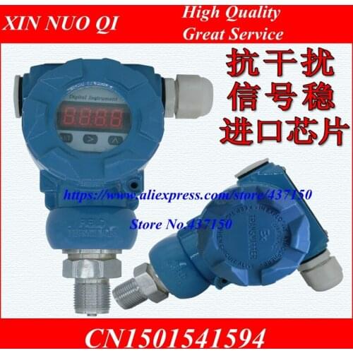 2088 Digital pressure transmitter, LED silicon pressure sensor , 4-20mA output transmitter interference