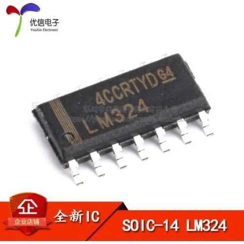 Chip Quad operational amplifier LM324 SOP-14