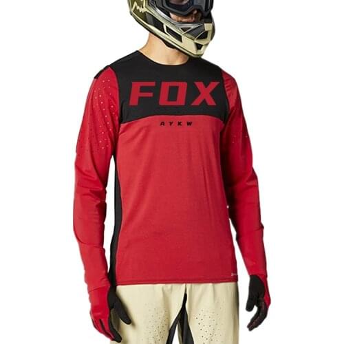 Ciclismo Hombre ropa Deportiva Mtb Fox Jersey cuesta abajo Motocross Enduro moto Ciclismo Jersey camisa de 2021 Camisetas mtb