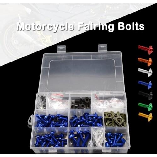 For Yamaha Motorcycle Fairing Bolts Kit Bodywork Screws Nut TDM 900 850 XJ600 N S DIVERSION MT01 VMAX R6S YZF R1 R1M R1S R6