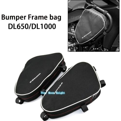 For Suzuki V-Strom DL650 DL1000 For Givi For Kappa Motorcycle Repair Tool Placement Bag Bumper Frame Package Toolbox