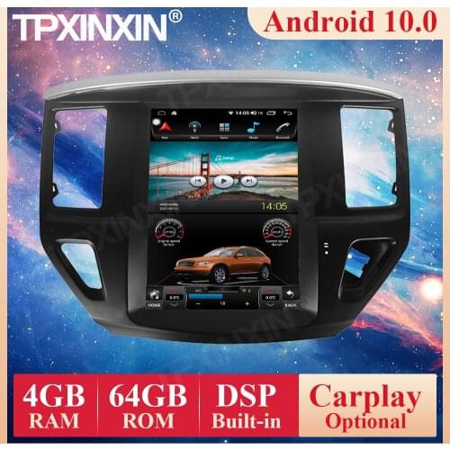 Tesla Screen Android 10 PX6 For Pathfinder R52 SL SV 2013 - 2020 Car Radio Multimedia Video Recorder Player Navigation GPS 2din