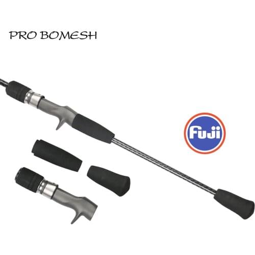 Pro Bomesh 1Set Fuji TCS #18 Casting Reel Seat EVA Handle Kit Slow Jigging DIY Fishing Rod Component Pole Accessory Repair