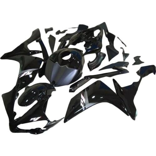 Fairings kit for YAMAHA YZF-R1 2007 2008 YZF-R1 07 08 black 7 gifts fairing kit QW27