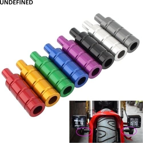 Motorcycle Spotlight Bracket Taillight Fog Rear Light Mount Support For Honda Yamaha Kawasaki Suzuki Scooter ATV M8 M6 Universal