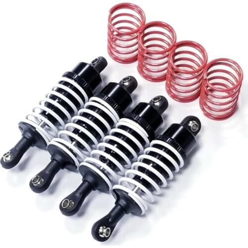 New 4pcs Aluminum Oil Dampers/Shocks for TAMIYA TAMIYA WR-02/GF-01/WR-02CB Shipping color random