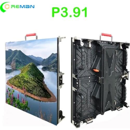 P3.91 led wall signage full color led panel sign full color , HD led screen 500x500 digital display screens