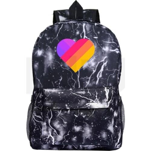 Likee Backpack Bookbag "LIKEE (LIKE Video) for Walking and School, for Outdoor Activities Roomy and Bright Russian Styles