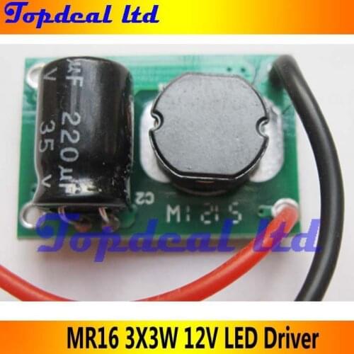 10pcs 12V 24V 10W LED Driver for 3x3W 9-11V 850mA high Power 10w led chip transformer
