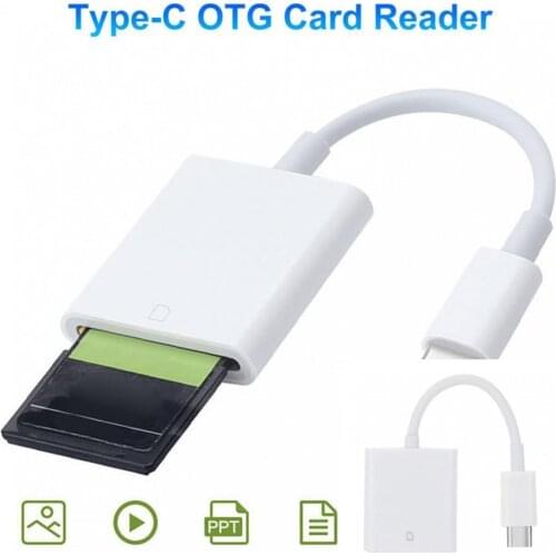 Hot Swap Superior Smartphone Type-C Micro-USB Memory Card Reader Driver-free Memory Card Reader Plug Play for Notebook