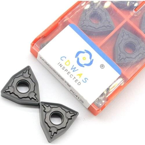 High quality WNMG080408 PM PC4125 external round car cutter carbide insert CNC turning tool WNMG080408