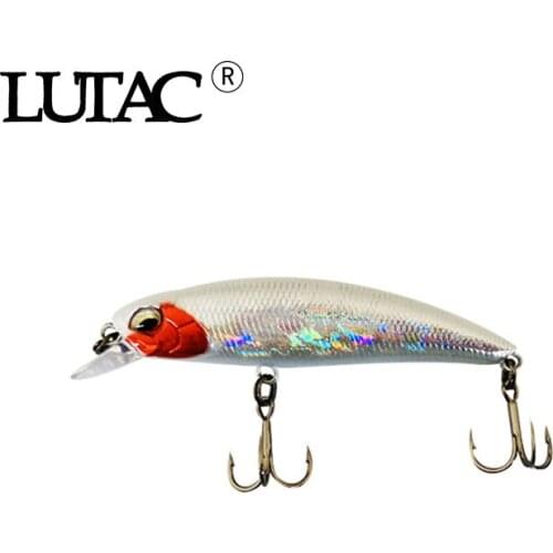 1pcs LUTAC sinking minnow wobblers lure fishing hard bait BKK hook fishing tackles