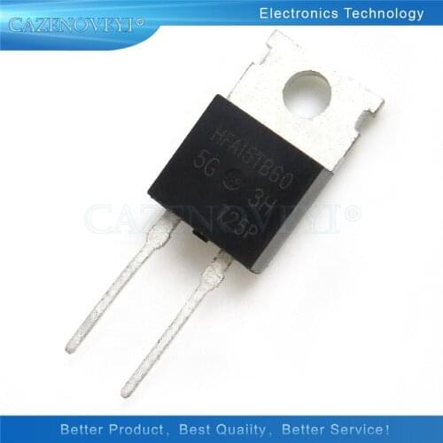 10pcs/lot HFA15TB60 TO220 15TB60 TO-220-2 In Stock