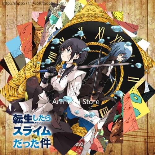 10 pcs/set Anime That Time I Got Reincarnated as a Slime posters Rimuru Tempest wall pictures for Colletion A3 42x29CM Stickers