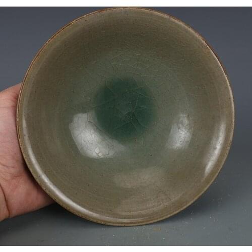 Antique SongDynasty porcelain bowl,Yue Kiln 7bowl #7,hand painted crafts /collection & adornment,Free shipping