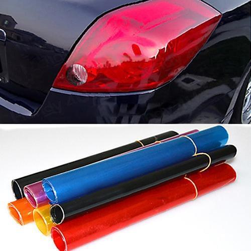 Car Auto Vehicle Waterproof Headlight Taillight Tint Film Wrap Roll Sticker