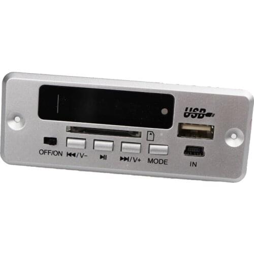 Bluetooth USB MP3 Decoder DC 12V Power Supply FM Radio Wierless MP3 Music Player Board Audio Module For Car Remote Music Speaker