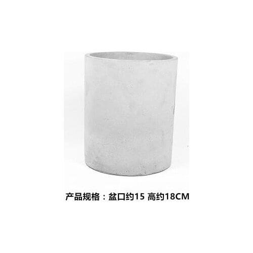 Cylinder Silicone flower pots mold 3d handmade Cement cylinder pot molds silica gel concrete pot moulds vase geometry pots mould