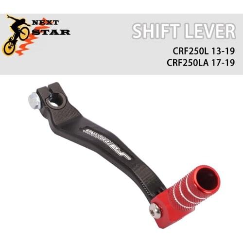 CNC Folding Tip Aluminum Motorcycle Gear Shift Pedal Lever For Honda CRF250L CRF250LA CRF 250L 250LA 250 2013 2014 2015-2019