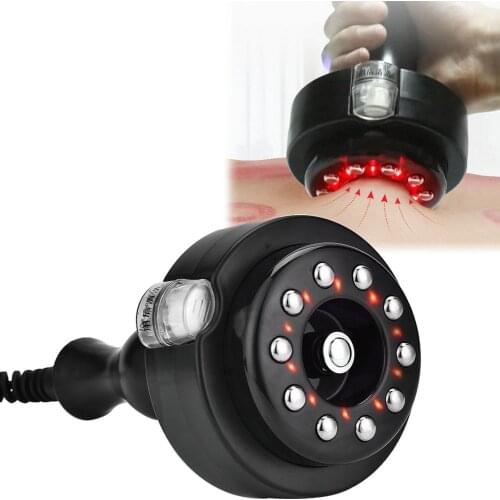 Micro-current Negative Pressure Scraping Cupping Therapy Massager Body Detoxification US Plug