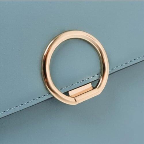 Round Shape Metal Clasp Turn Lock Twist Lock Hardware For DIY Handbag Bag Purse
