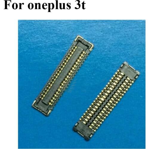 FPC connector For Oneplus 3T 3 T oneplus3T LCD display screen on Flex cable on mainboard motherboard For One plus 3T 3 T