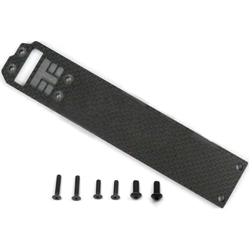 Carbon Fiber Strengthen Rear Second Floor Board Plate for TEKNO ET48.3 Parts