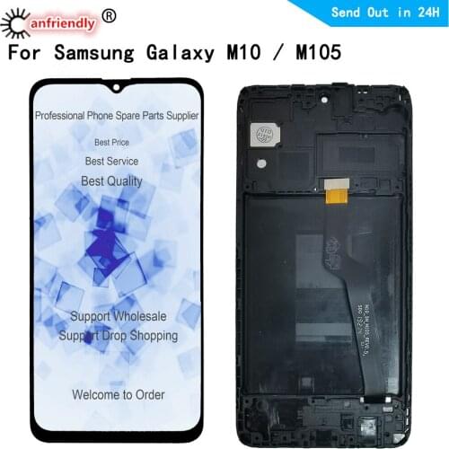 LCD Display For Samsung Galaxy M10 M105 SM-M105F M105G M105Y/DS M105M LCD display Screen Touch panel Digitizer frame Assembly