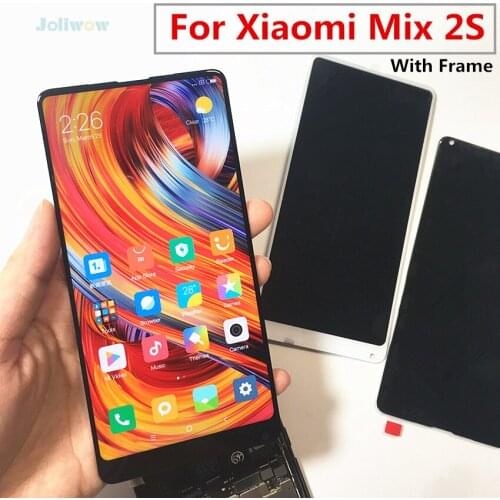 Tested Good Full LCD For Xiaomi Mix 2S Mix2S LCD Display 10 Touch Screen Digitizer Glass Panel Assembly For M1803D5XA lcd