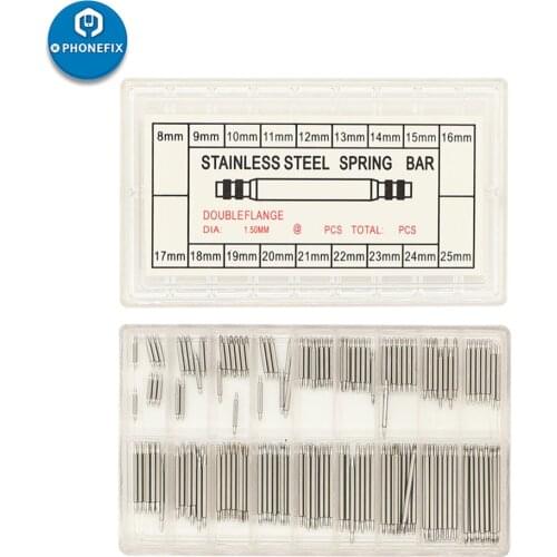 108/144/270 pieces 8-25mm Watch Band Link Cotter Pin Watch Pins for Watch Repair Watch Spring Band Removal Pin Link Remover