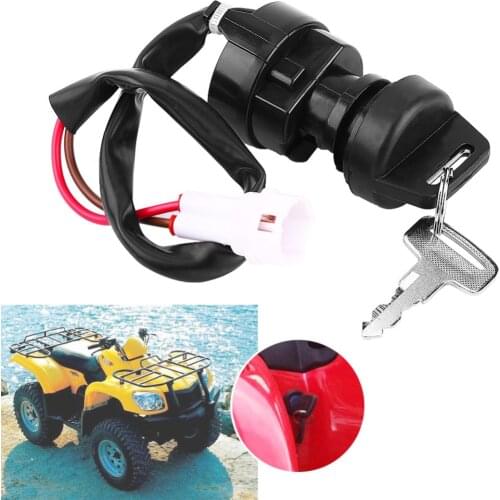 2 Pin Motorcycle Ignition Switch Motocicleta ATV Ignition Key Switch For Yamaha YFM 350 Bruin 660R 700R Raptor 350X Warrior